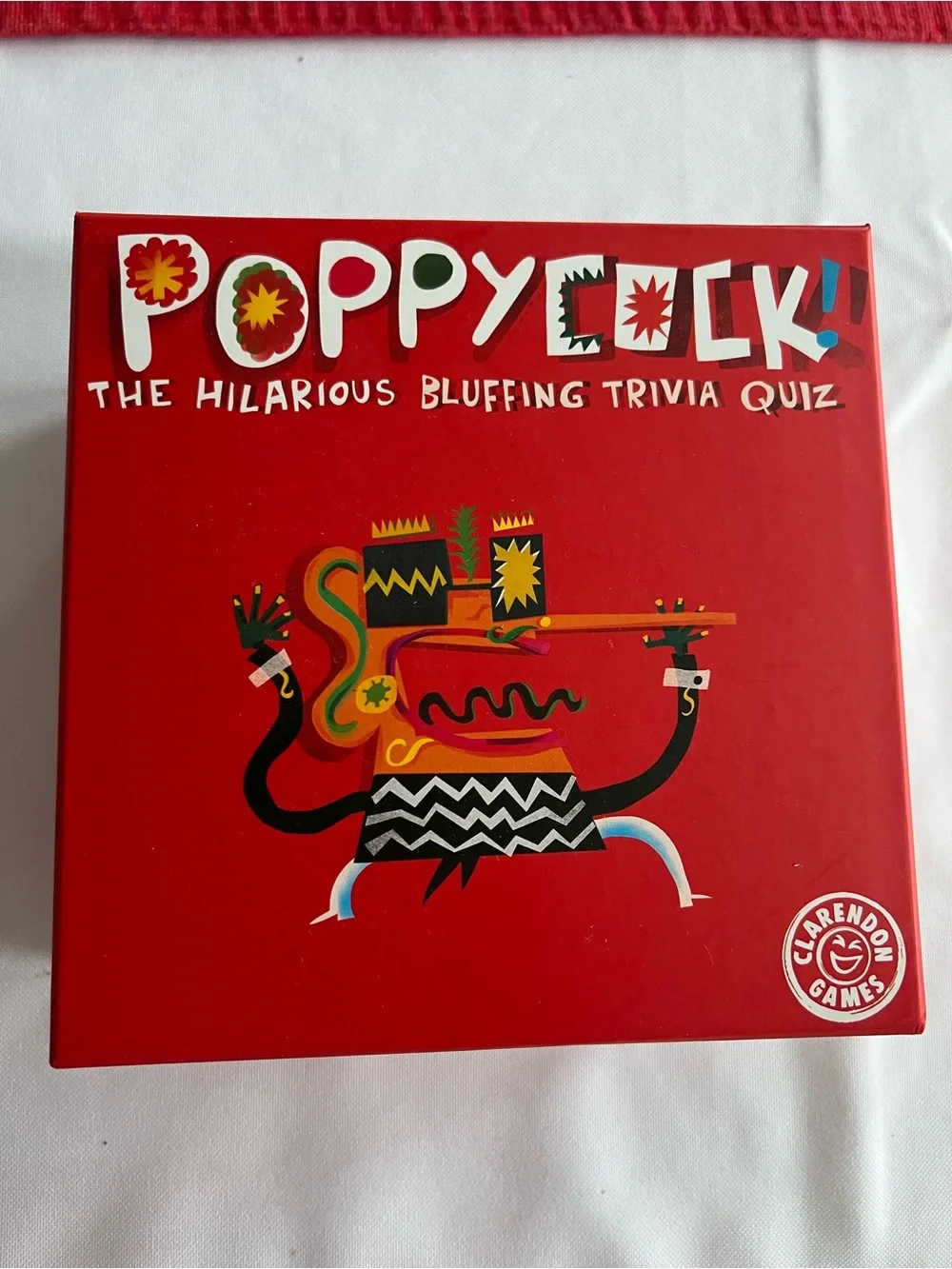 Poppycock! Hilarious Bluffing Trivia Quiz  (Card Game)